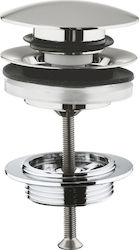 Grohe Pop Upashmi Mat Pop Up Ορειχάλκινη Βαλβίδα Νιπτήρα Ασημί