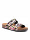 Greeny Malaren Women's Flat Sandals Anatomic in Black Color