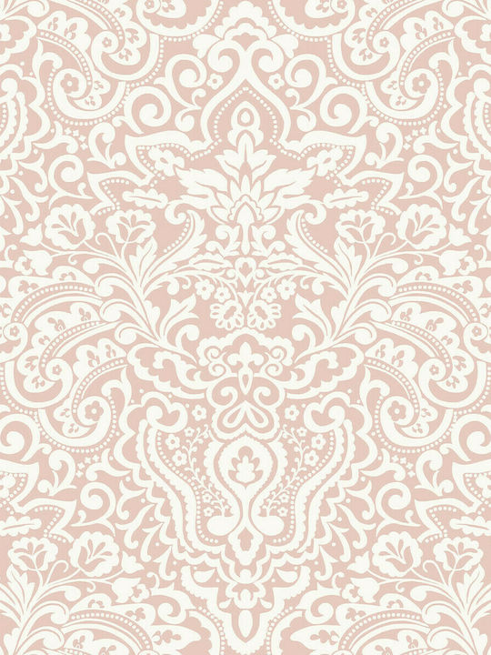 Wallpaper Damaschi Vinyl Pink L1005xW53cm