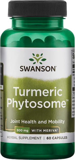 Swanson Turmeric Phytosome with Meriva 500mg 60 κάψουλες