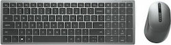 Dell KM7120W Wireless Bluetooth Keyboard & Mouse Set English UK Silver