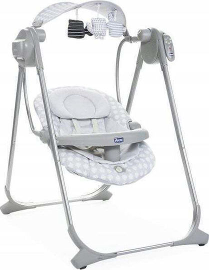 Chicco Χειροκίνητο Relax Μωρού Κούνια Polly Swing Up White