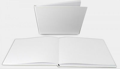 Papercraft Βιβλίο Ευχών Γάμου Λευκό με 40 Φύλλα 28,5x22cm