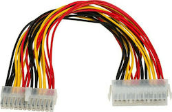 Akyga 24-Pin ATX - 24-Pin ATX Cable 0.3m Πολύχρωμο AK-CA-09 Akyga 24-Pin ATX - 24-Pin ATX Cable 0.3m Πολύχρωμο AK-CA-09