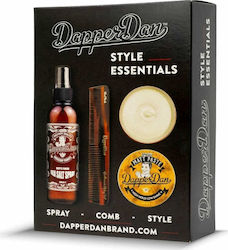 Dapper Dan Style Essentials με Matt Pomade 100ml, Sea Salt Spray 200ml & Χτένα Dapper Dan Style Essentials με Matt Pomade 100ml, Sea Salt Spray 200ml & Χτένα