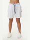 Bodymove -4 Women's Sporty Bermuda Shorts White