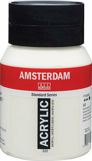 Royal Talens Amsterdam All Acrylics Standard Acrylic Paint Set Naples Yellow Light 222 500ml 1pcs
