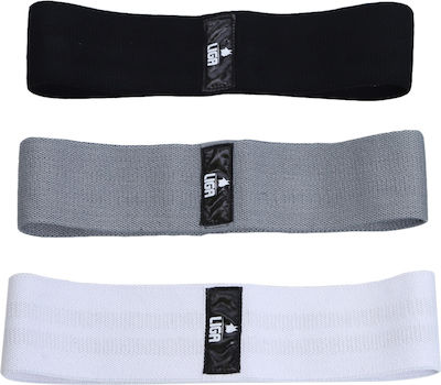 Liga Sport Loop Resistance Bands Set 3pcs Multicolour