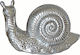 Art et Lumiere Decorative Animal made of Stone Snail 30.5x15.5x17.5cm 1pcs