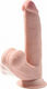 King Cock Triple Density Ρεαλιστικό Dildo με Όρ...