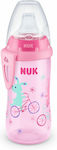 Nuk First Choice Active Cup Εκπαιδευτικό Μπιμπερό Σιλικόνης Ροζ για 12m+ 300ml