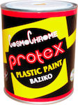 Cosmochrome Protex Πλαστικό Χρώμα Μαύρο 170ml