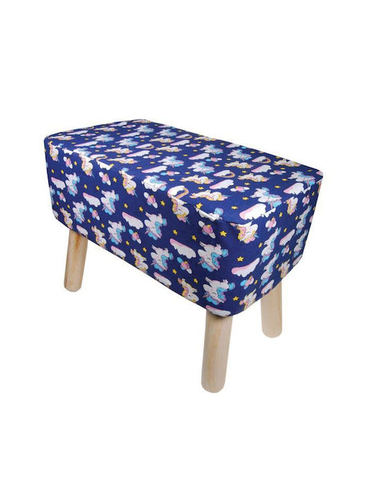 Stool For Living Room Upholstered with Fabric U...