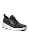 Glint Canvas Damen Sneakers Schwarz