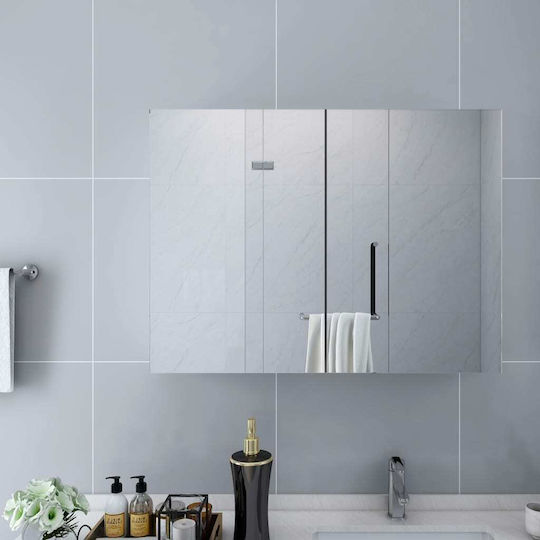 vidaXL 325186 Ορθογώνιος από MDF με Ντουλάπι 80x60cm