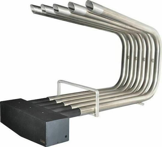 EcoHot 3-IN-TH Εναλλάκτης Τζακιού 62W Inox Μ72xΥ53xΒ69-97εκ.