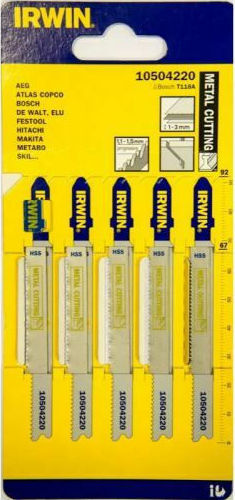 Irwin T318A BJSB Blade for Metal 132mm 5pcs