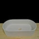S26 Solid Surface Надеждна мивка от синтетичен материал 60x35x12см Бял