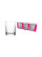 General Trade Set of Glasses Whiskey made of Glass 345ml 3pcs