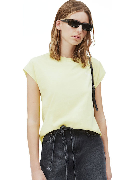 Pepe Jeans Bloom Women's T-shirt Yellow