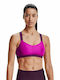 Under Armour Crossback Low Women's Sports Bra without Padding Fuchsia