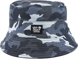 Emerson Υφασμάτινo Ανδρικό Καπέλο Στυλ Bucket Camo Grey / Black