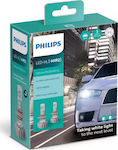 Philips Λάμπες Αυτοκινήτου Ultinon Pro5000 HL H7 LED 5800K Ψυχρό Λευκό 12V 15W 2τμχ