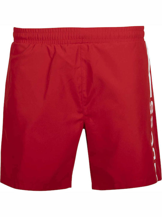 Boss Dolphin Men's Swimwear Shorts Red Striped