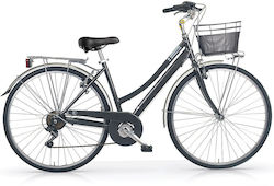 MBM Zentral 28" 2019 Lady Graues Stadtfahrrad m...