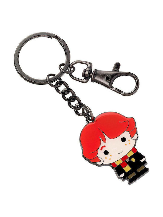 Keychain Ron Weasley Metalic Gri