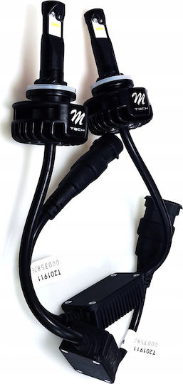 M-Tech Λάμπες Αυτοκινήτου Basic Epistar H16 LED 5700K Ψυχρό Λευκό 12-24V 16W 2τμχ
