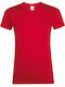 Sol's Regent Werbe-T-Shirt in Rot Farbe