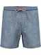 Napapijri Men's Swimwear Shorts Blue with Patterns