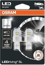 Osram Λάμπες Αυτοκινήτου & Μοτοσυκλέτας Ledriving SL W16W LED 6000K Ψυχρό Λευκό 12V 2W 2τμχ