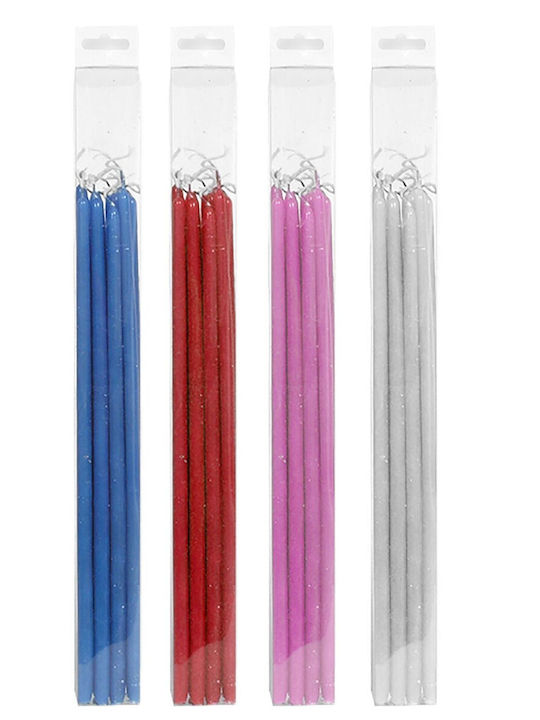 Easter Candle Round Various Designs or Colors