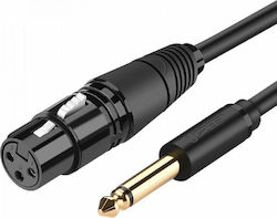 Ugreen AV131 XLR female - 6.3mm male 2m