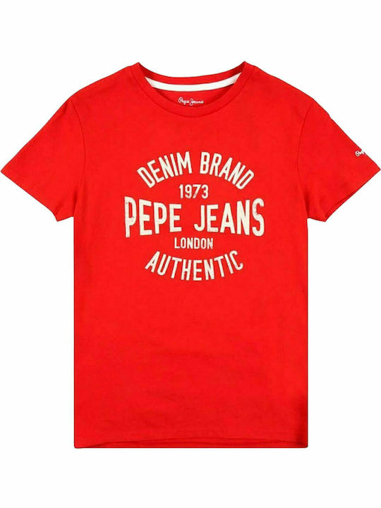 Kinder-T-Shirt Rot JACK