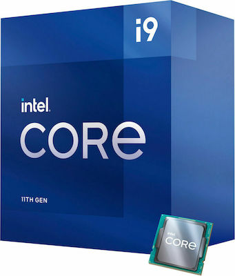 Intel Core i9-11900 2.5GHz Επεξεργαστής 8 Πυρήνων για Socket 1200 σε Κουτί με Ψύκτρα