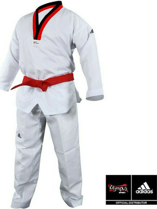 Adidas Adi-Start Στολή Taekwondo Παιδική Λευκή