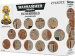 Games Workshop Warhammer 40000: Sector Imperialis 32mm Runde Bases 99120199039