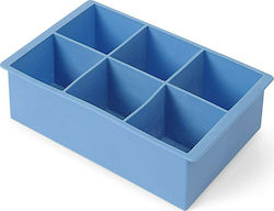 Hendi Formă de cub de gheață Cubul din silicon 6 locuri Albastru 30.41581 1buc
