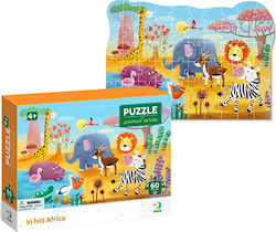 Παιδικό Puzzle Animal Series: in Hot Africa 60pcs για 4+ Ετών Dodo