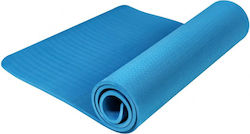 Optimum Στρώμα Γυμναστικής Yoga/Pilates Μπλε (183x61x0.6cm)