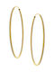 Prince Silvero Earrings Hoops made of Silver Gold Plated 9A-SC070-3