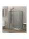 Karag New Flora 100 Cabin for Shower with Sliding Door 70x130x180cm Clear Glass