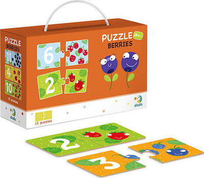 Kids Puzzle Duo Berries for 1.5++ Years 24pcs Dodo