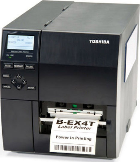 Toshiba B-EX4T1-GS12 Etikettendrucker Thermotransfer & Direkttransfer USB, Ethernet, Parallel 203 dpi