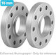 Lampa A7 Car Wheel Adapters for Jeep / Seat / Skoda / Vw 16mm (4x100) for Seat Ibiza / Mii Skoda Citigo Volkswagen Polo / Up 2pcs