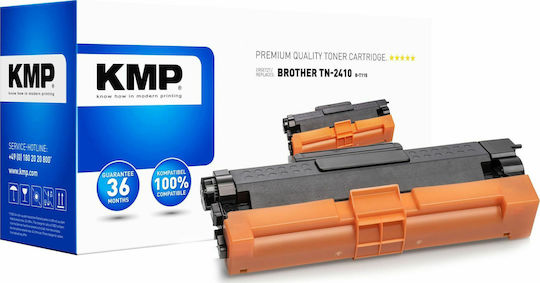 KMP B-T115 Συμβατό Toner για Laser Εκτυπωτή Brother TN-2410BK 1200 Σελίδων Μαύρο
