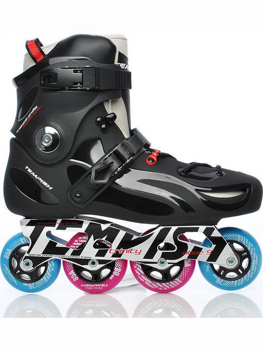 Tempish Trinity Ex Inline Αυξομειούμενα Rollers Μαύρα Ενηλίκων